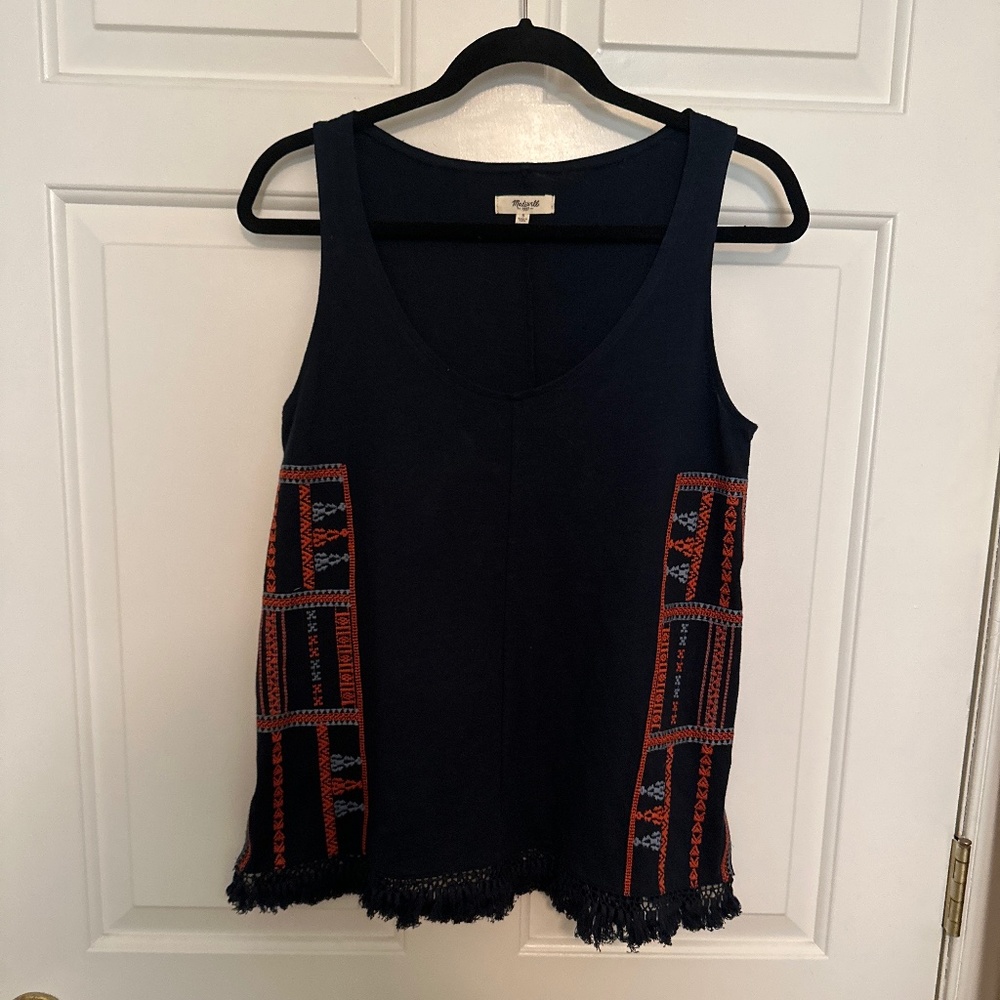 Madewell  boho swing tank size S